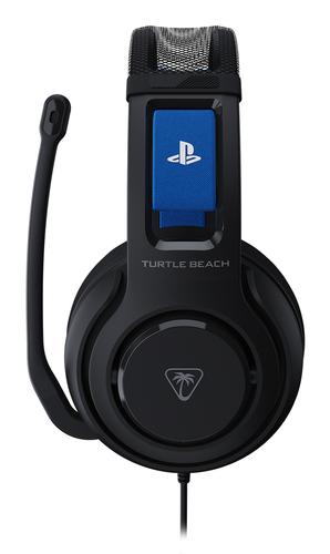 Turtle Beach Atlas 200 Black Wired Gaming Headset for PS5 and PS4 - officially licensed for PlayStation