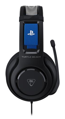 Turtle Beach Atlas 200 Black Wired Gaming Headset for PS5 and PS4 - officially licensed for PlayStation
