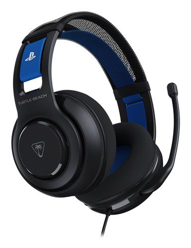 Turtle Beach Atlas 200 Black Wired Gaming Headset for PS5 and PS4 - officially licensed for PlayStation