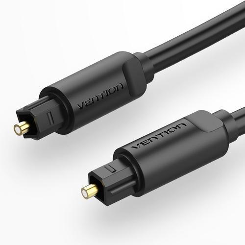 Vention BAEBH lydkabel 2 m Toslink Sort