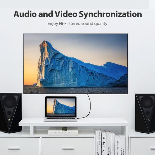 Vention AAIBF HDMI-kabel 1 m HDMI Type A (Standard) Sort