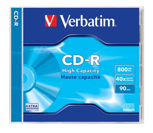 Verbatim 43427 blank CD CD-R 800 MB 40x 1 pc(s)