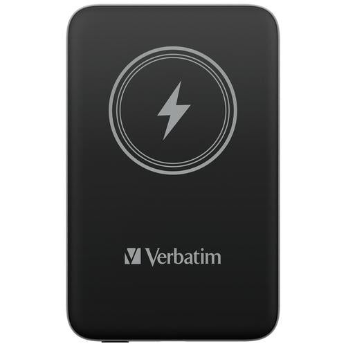 Verbatim Charge 'n' Go Magnetic Wireless Power Bank 10000mAh Black