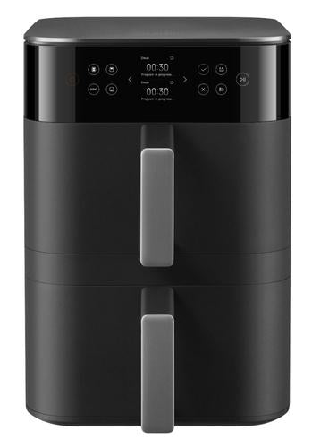 Xiaomi Smart Double Stack Air Fryer 12L Dobbelt Enkeltstående 2800 W Varmluftsteger Sort