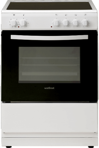 Vestfrost FVC 06 D1 TRIO MED 4 ÅRS GARANTI Glaskeramisk komfur
