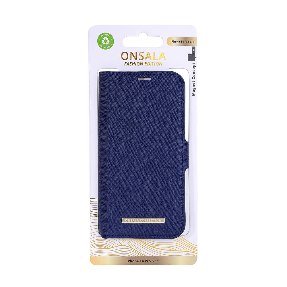 Wallet Eco Navy Blue iPhone 14 Pro