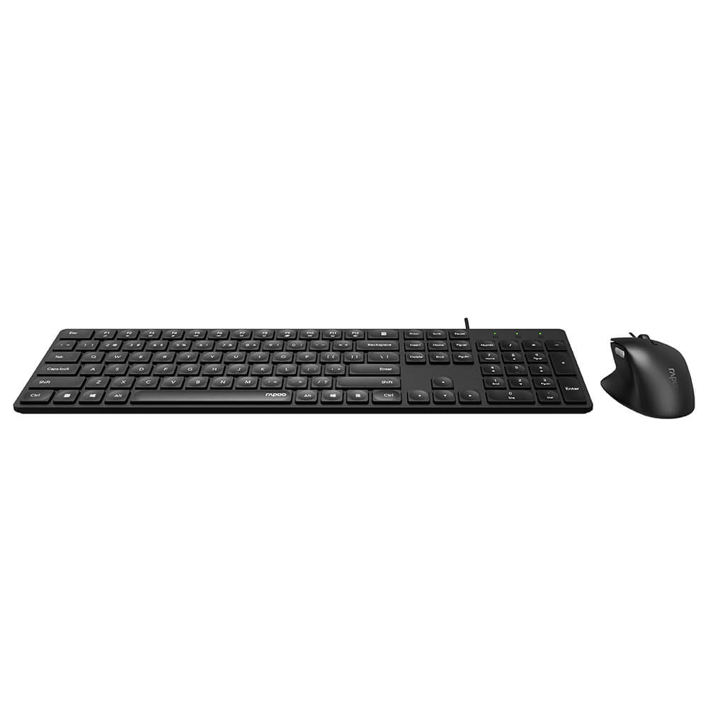 Keyboard/Mus Sæt NX8020 Kablet Sort