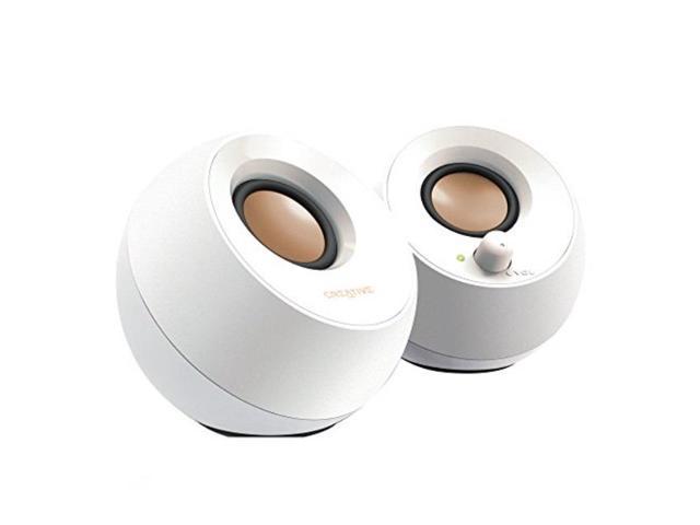 Creative Labs 51MF1680AA001 System Speaker Creative Pebble WW-R N, White