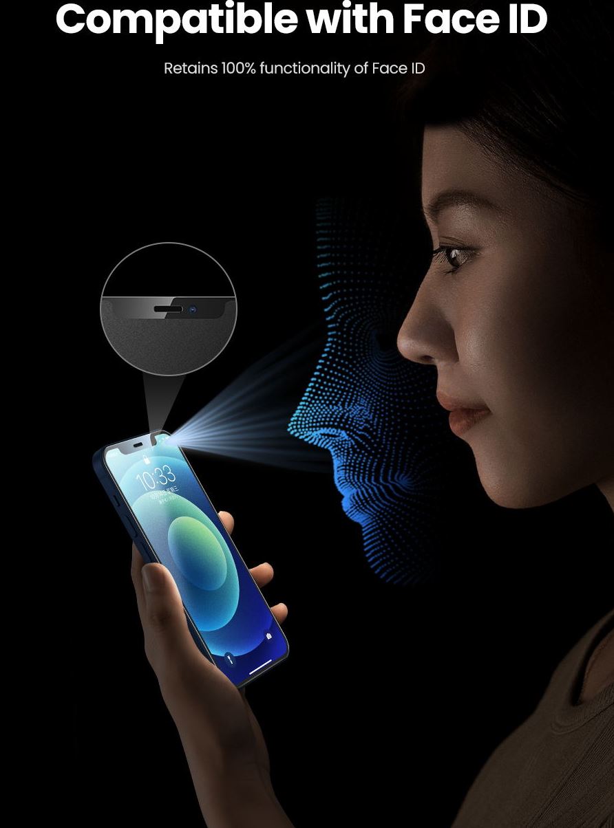 iPhone 13 Pro Max skærm-beskyttelse, Full dækkende hærdet glas - (2 i 1 pakke) UGREEN