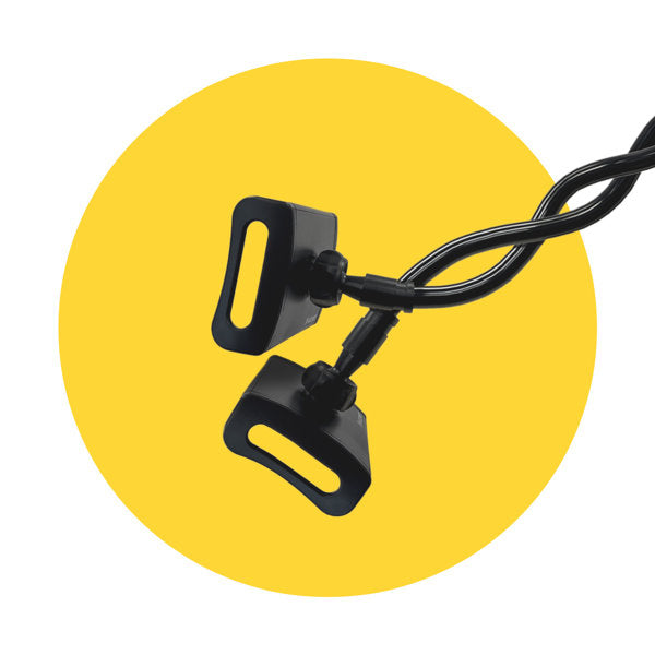 Wozinsky lang fleksibel telefon og tablet holder sort