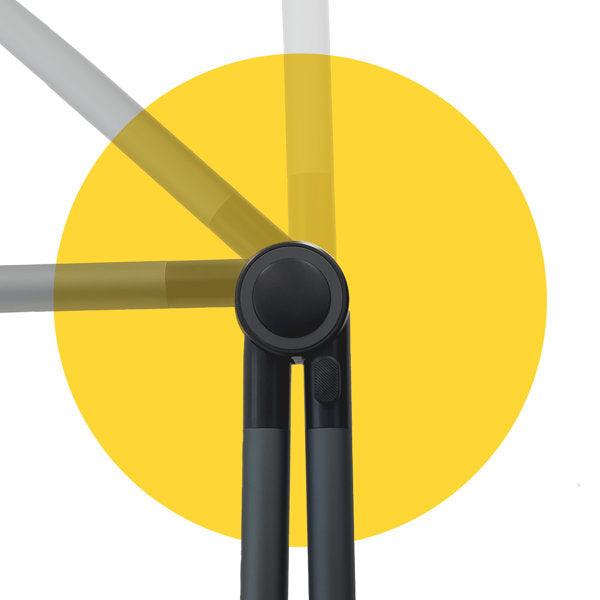 Wozinsky lang fleksibel telefon og tablet holder sort