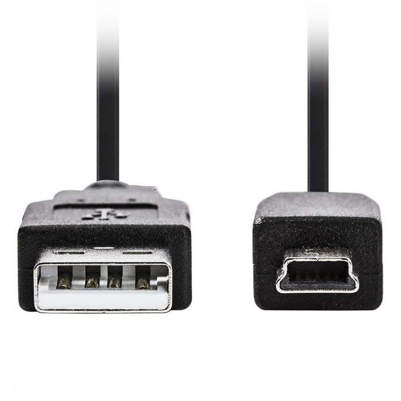 USB-A Han til USB-B Han 3m. Sort