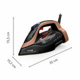 Tefal Ultimate Power Pro FV9E50 Tør & dampstrygejern Durilium AirGlide Autoclean soleplate 3200 W Sort, Kobberfarve
