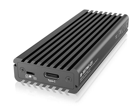 ICY BOX IB-1817MC-C31 SSD kabinet Grå M.2