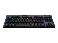 Logitech G915 TKL Tenkeyless LIGHTSPEED Wireless RGB Mechanical Gaming  Tastatur Mekanisk LIGHTSYNC Trådløs Nordisk