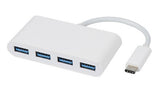 Vivanco 34292 interface hub USB 3.2 Gen 1 (3.1 Gen 1) Type-C 5000 Mbit/s Hvid