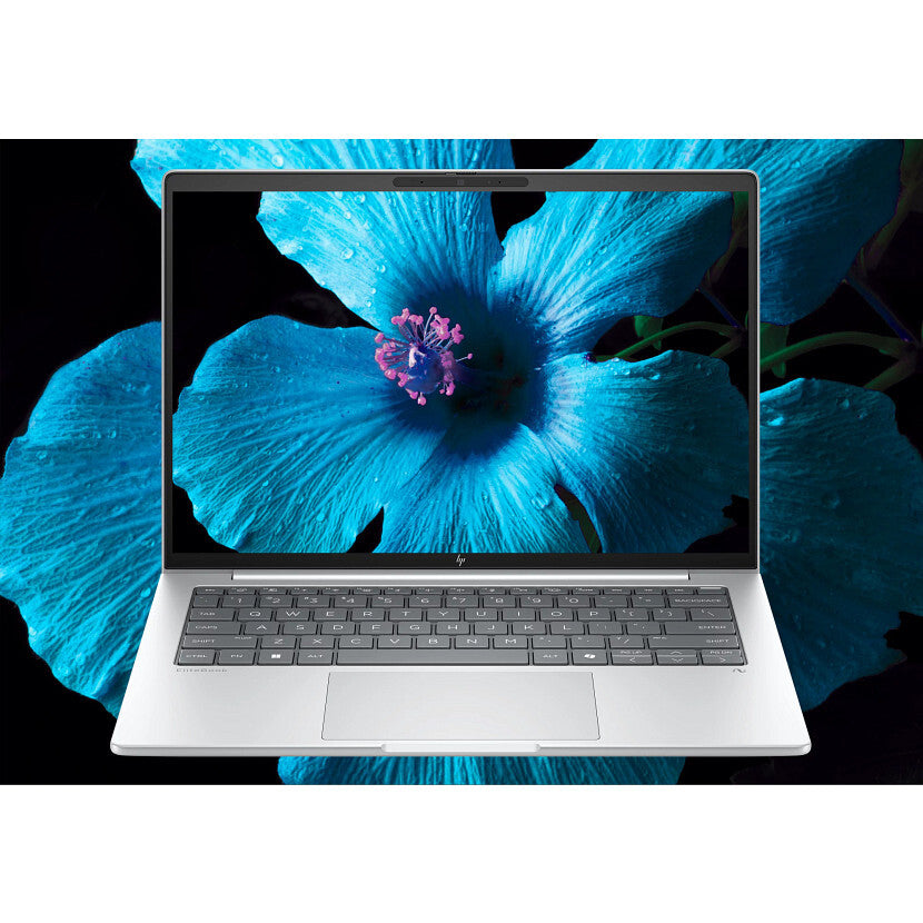 HP EliteBook 8 G1i 14 inch Notebook AI PC Intel Core Ultra 5 225U Laptop 35,6 cm (14") WUXGA 24 GB DDR5-SDRAM 512 GB SSD Wi-Fi 7 (802.11be) Windows 11 Pro Sølv