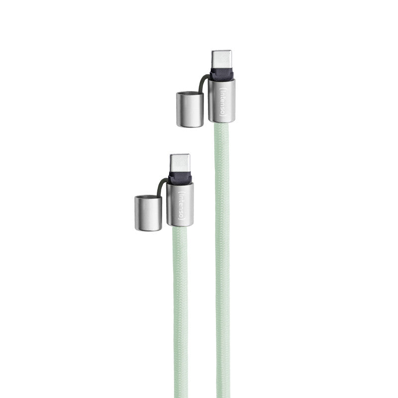 Intenso Handykette als Lade- + Datenkabel USB-C bis 1,65m grün USB-kabel USB C Grøn