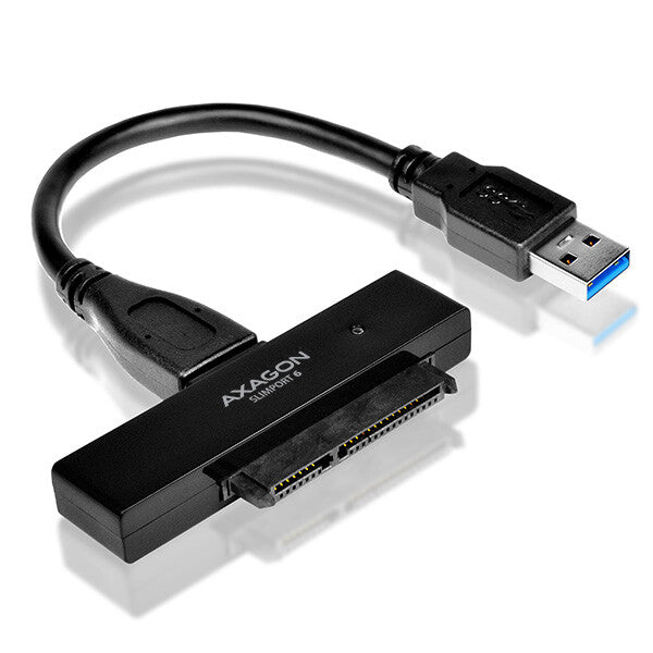 Axagon ADSA-1S6 drevkabinet HDD/SSD kabinet Sort 2.5"