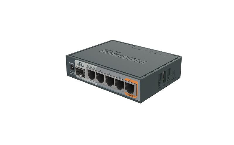 Mikrotik hEX S kabelforbundet router Gigabit Ethernet Sort