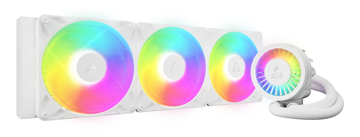 ARCTIC Liquid Freezer III Pro 420 A-RGB (White) Processor Alt-i-en væskekøler 14 cm Hvid