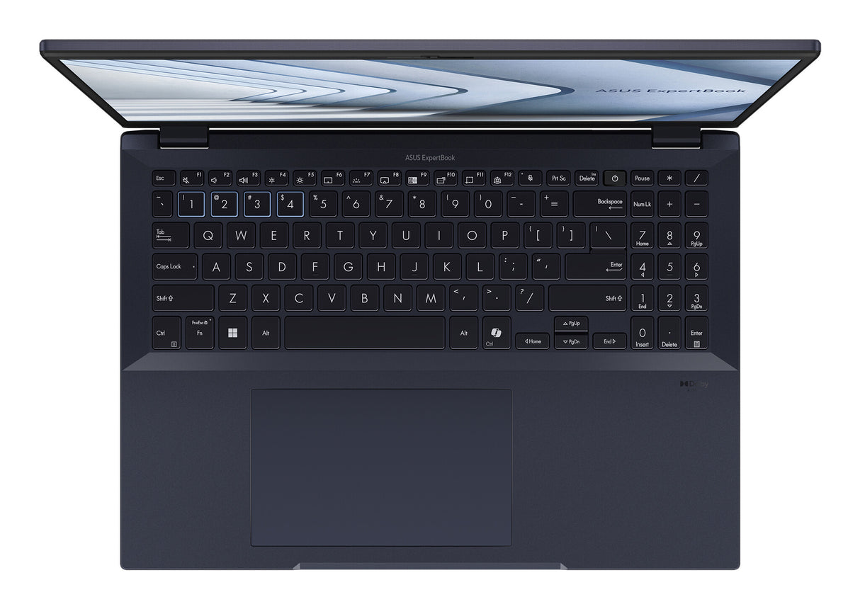 ASUS ExpertBook B5 B5604CMA-Q90733X Intel Core Ultra 5 125H Laptop 40,6 cm (16") WUXGA 16 GB DDR5-SDRAM 512 GB SSD Wi-Fi 6E (802.11ax) Windows 11 Pro Sort