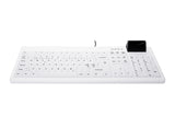 Contour Design Active Key Contour Medical Keyboard SmartCard, fuld størrelse, kablet, sort og hvid, PN C8200
