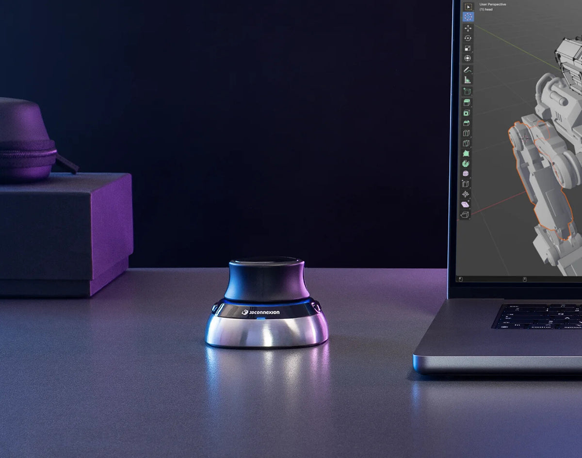 3Dconnexion SpaceMouse Wireless Trådløs Sort Sølv