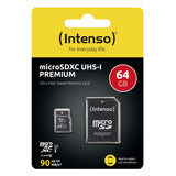 Intenso 3423490 hukommelseskort 64 GB MicroSDXC UHS-I Klasse 10