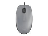 Logitech M110 Silent Optisk Kabling Grå