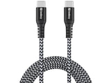 Sandberg 441-67 USB-kabel USB 2.0 2 m USB C 100 W Sort, Hvid