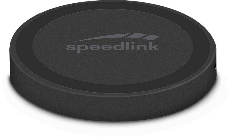 SPEEDLINK SL-690403-BK oplader til mobil enhed Smartphone Sort USB Trådløs opladning Hurtig opladning Automatisk