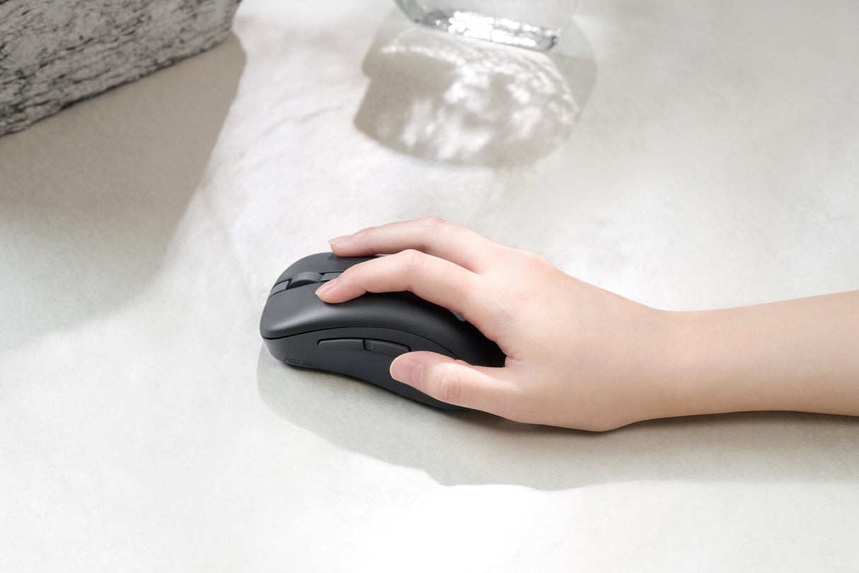 ASUS Wireless Mouse MD102 mus Universel Højre hånd RF trådløs + Bluetooth Optisk 1600 dpi
