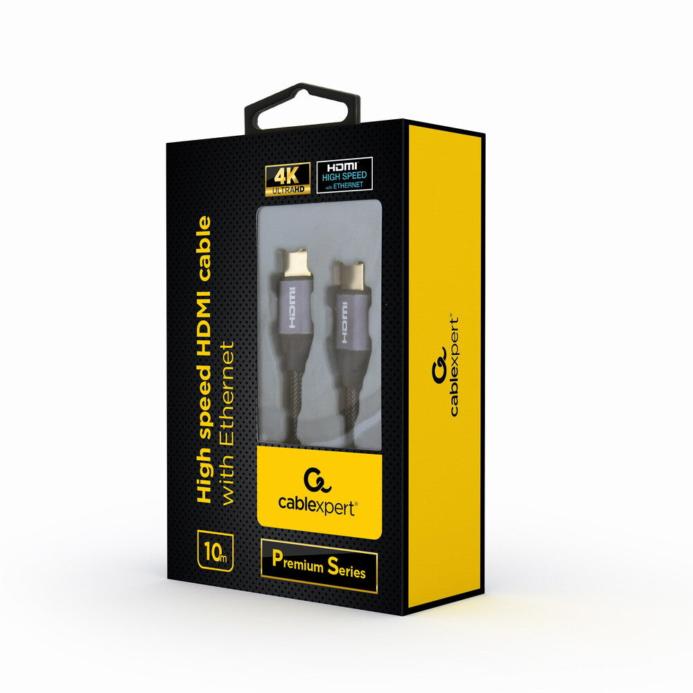 Gembird CCBP-HDMI-10M HDMI-kabel HDMI Type A (Standard) Grå