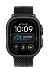 *Apple Watch Ultra 4 GPS + Cellular 49mm Black Titanium Case with Black Titanium Milanese Loop - M
