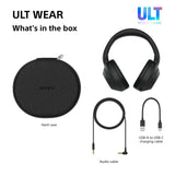 Sony WHULT900NH Headset Kabel & trådløs Opkald/musik Bluetooth Grøn