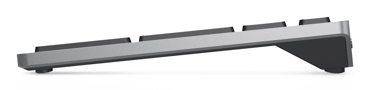 DELL KM7321W tastatur Mus inkluderet Kontor RF trådløs + Bluetooth QWERTY Russisk Grå, Titanium
