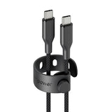 PanzerGlass empower by ® Racing 60W USB-C to USB-C Kabel | USB 2.0 | 2M | Space Black