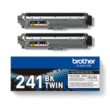 Brother TN-241BKTWIN tonerpatron 2 stk Original Sort