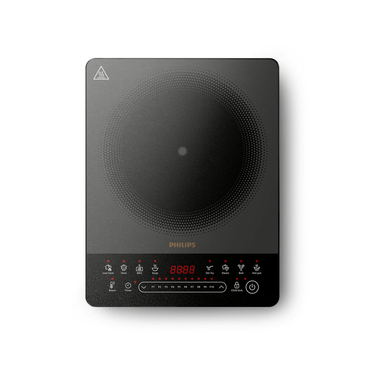 Philips 5000 series HD5850/90 kogeplade Sort, Grå Bordplade 29.5 cm Zone induktionskogeplade 1 zone(s)