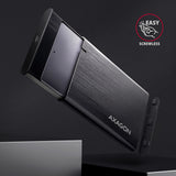 Axagon EE25-A6C drevkabinet HDD/SSD kabinet Sort 2.5"