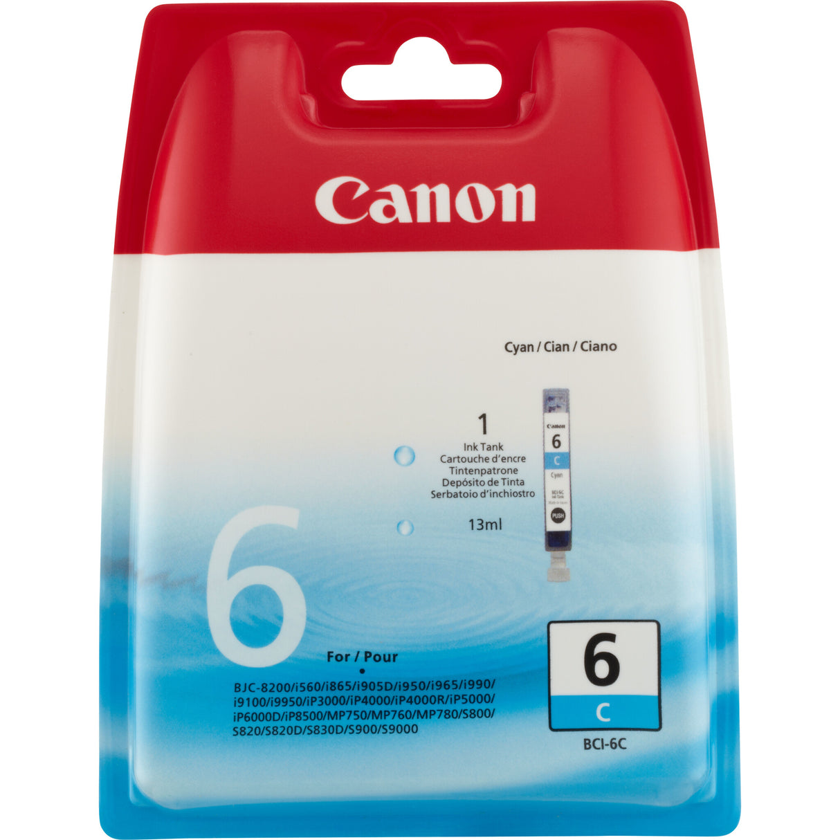 Canon 4706A002 blækpatron 1 stk Original Blå