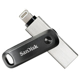 SanDisk 00183588 USB-nøgle 128 GB USB Type-A / Lightning 3.2 Gen 1 (3.1 Gen 1) Sort, Sølv