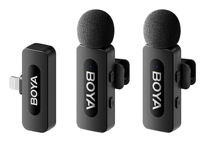 BOYA BY-V2 (V2.0) mikrofon Sort Clip-on mikrofon