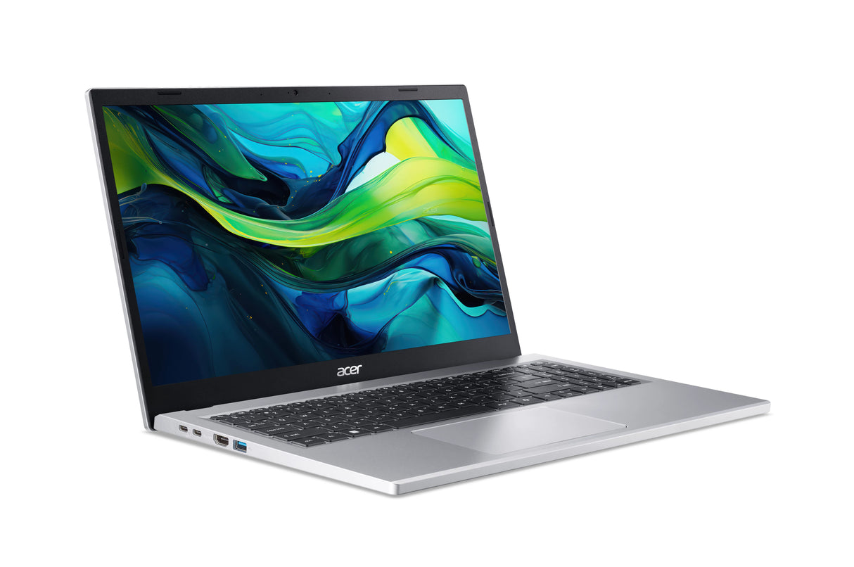 Acer Aspire Go 15 AG15-21P-R150 AMD Ryzen™ 5 7520U Laptop 39,6 cm (15.6") Fuld HD 16 GB LPDDR5-SDRAM 512 GB SSD Wi-Fi 6 (802.11ax) Windows 11 Home US International Sølv