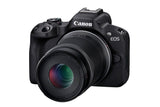 Canon EOS R50, Black + RF-S 18-45 IS STM + RF-S 55-210mm F5-7.1 IS STM Kit MILC 24,2 MP CMOS 6000 x 4000 pixel Sort