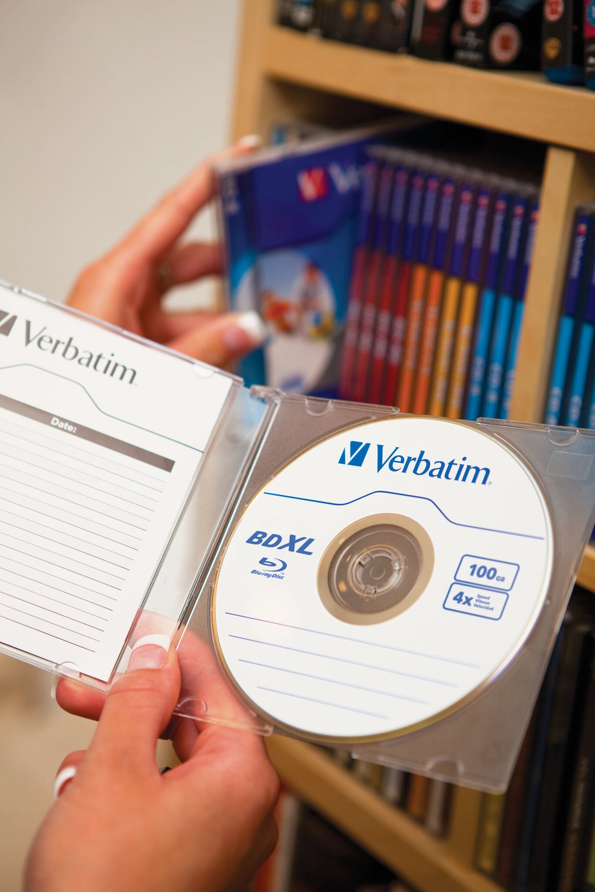 Verbatim 43789 blank Blu-ray disk BD-R 100 GB 5 stk