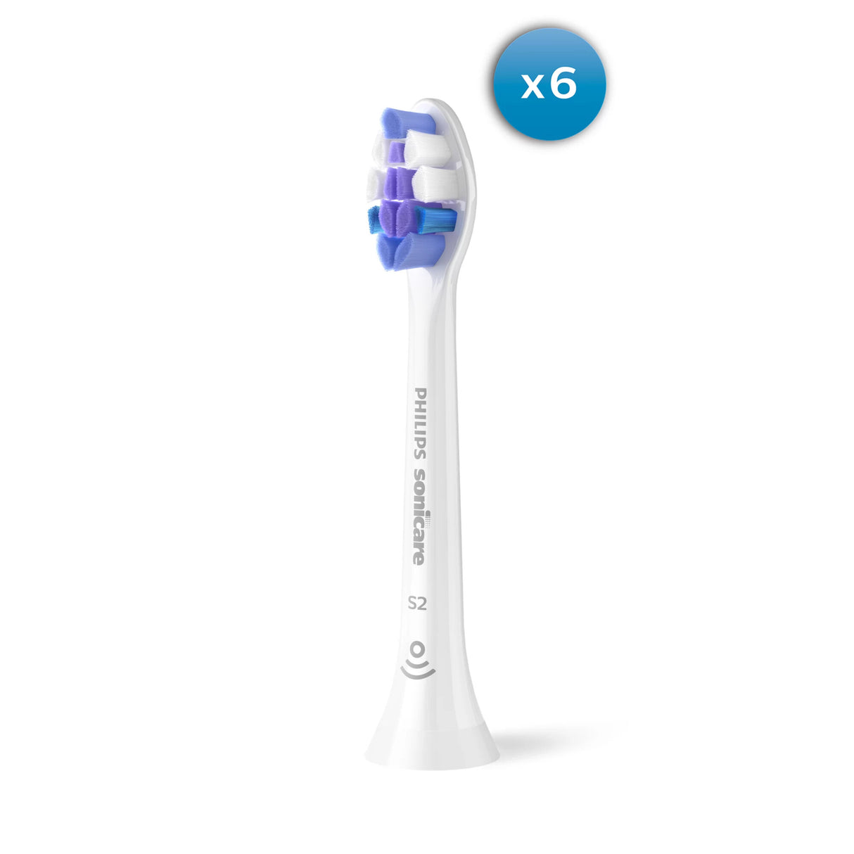 Philips Sensitive HX6056/87 Pakke med 6 børstehoveder