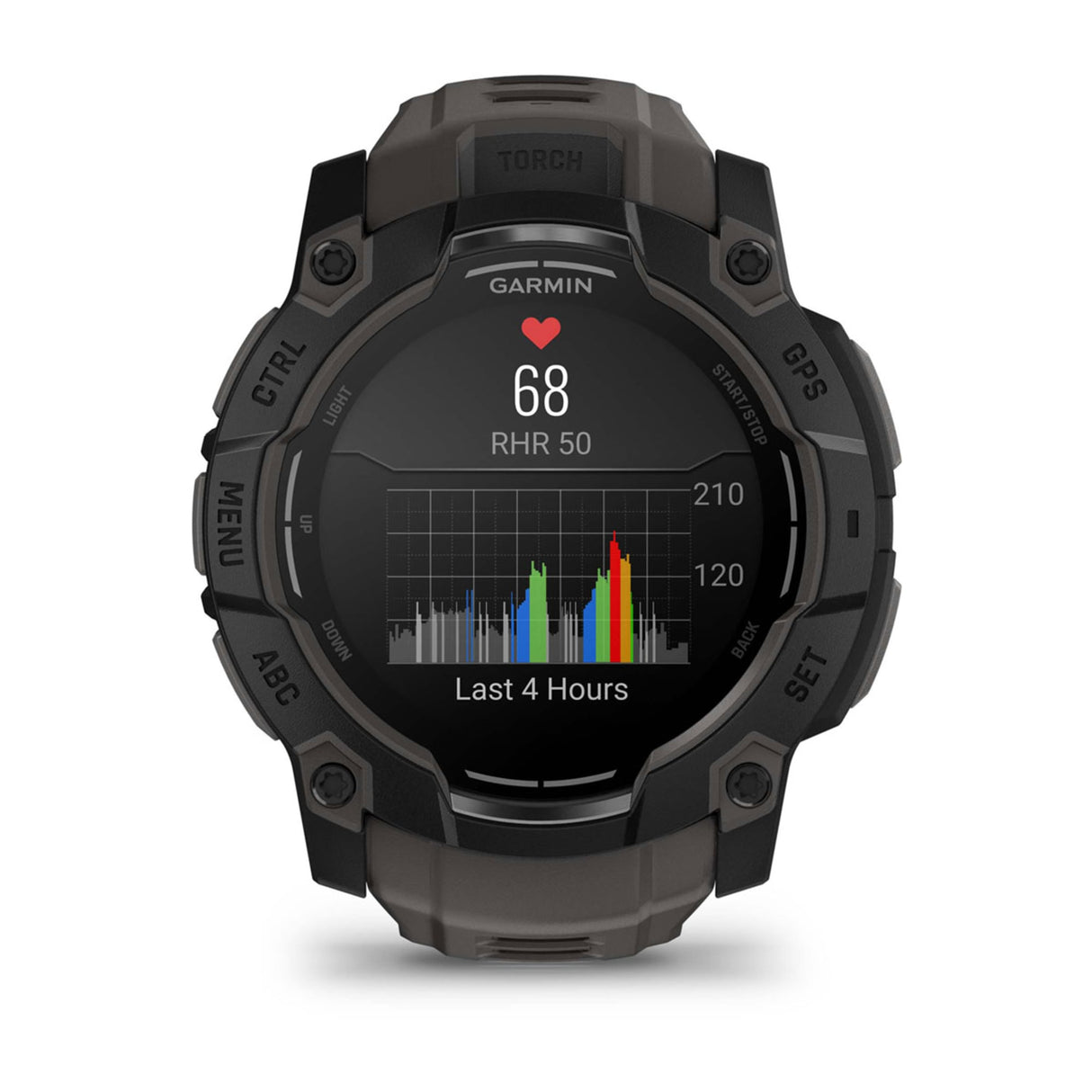 Garmin Instinct 3 AMOLED 50mm (sort/charcoal)