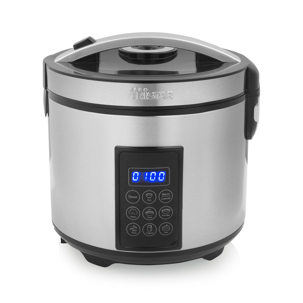 Tristar RK-6138 dampkoger 1 kurv(e) Fritstående 900 W Grå